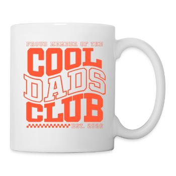 Fête des pères cadeau papa - Club des papas cool - Mug blanc - blanc - Droite