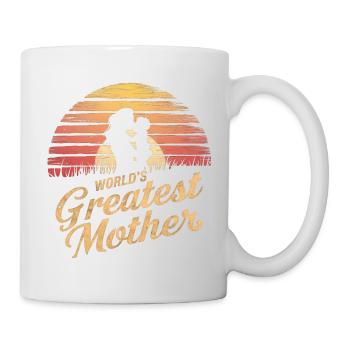 La plus grande mère du monde - Mug blanc - blanc - Droite