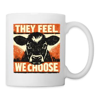 Tierwohl - Tasse - Weiß - Rechts