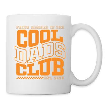 Club des papas cool - Cadeau de la fête des pères 2026 - Mug blanc - blanc - Droite
