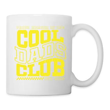 Club des papas cool - Cadeau de la fête des pères 2026 - Mug blanc - blanc - Droite