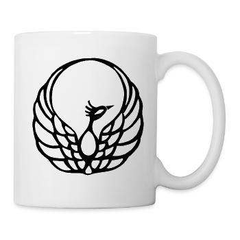 Black Phoenix - Mug - white - Right