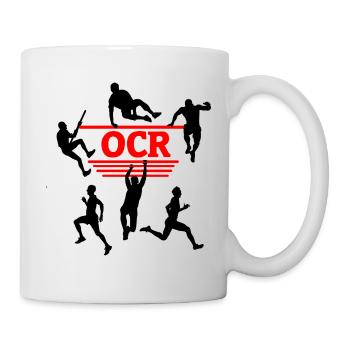 OCR Power – Obstacle Race Design - Tasse - Weiß - Rechts