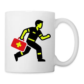 Paramedic Emergency Doctor Emergency Kit - Mug - white - Right