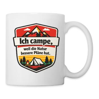Motorhome heartbeat camper - Mug - white - Right