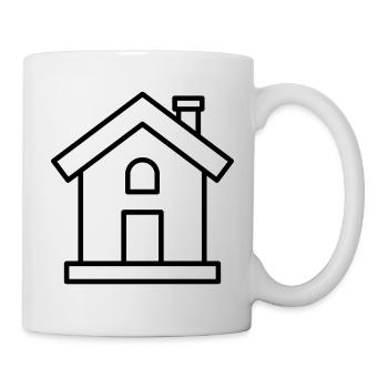 House Outline - Mug - white - Right