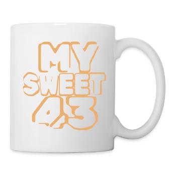 43 - Tasse - Weiß - Rechts