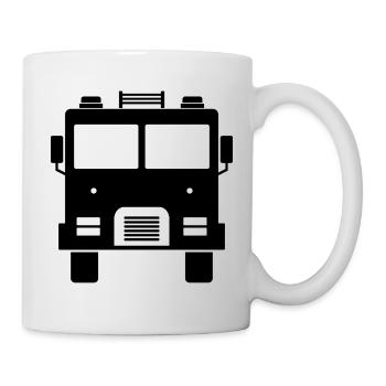 Fire truck - Mug - white - Right