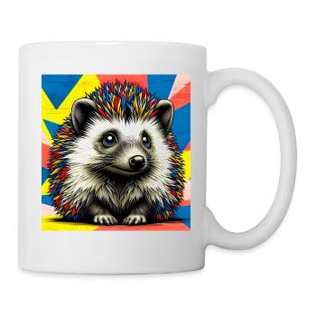 hedgehog - Mug - white - Right