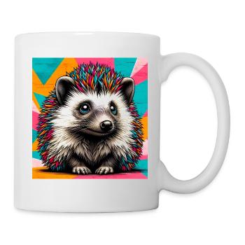 hedgehog - Mug - white - Right