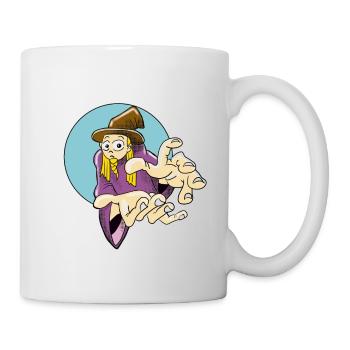 Demanding Wizard Illustration - Mug - white - Right