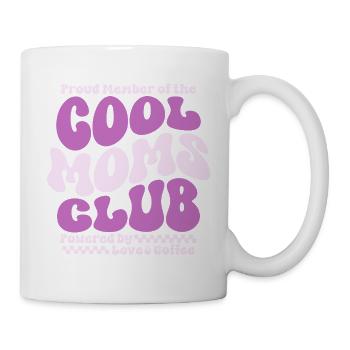 Cadeau des mamans pour la fête des mères - Club des mamans cool - Mug blanc - blanc - Droite