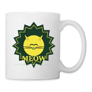 Sunny Meow Sun Mascot - Mug - white - Right