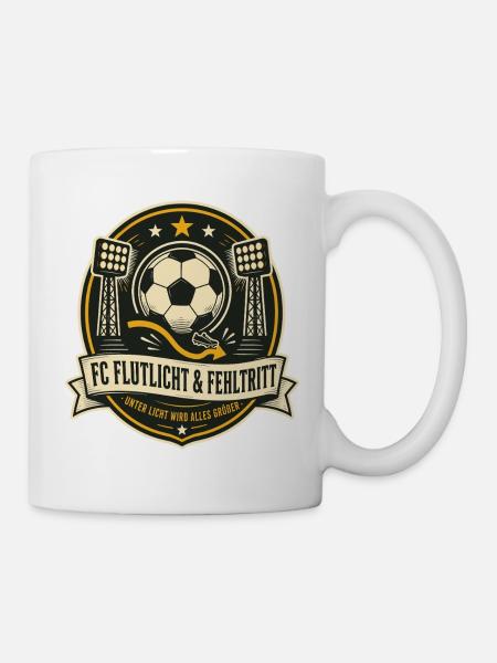 FC Flutlicht & Fehltritt - Tasse - Weiß