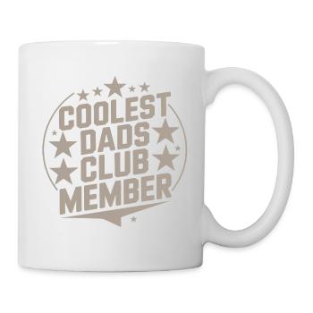 Coolstes Dads Club Mitglied - Tasse - Weiß - Rechts