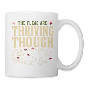 Black Death, Plague Doctor, Plague Story, - Mug - white - Right