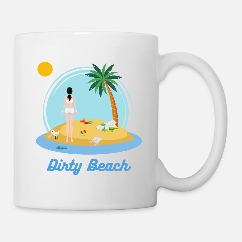 Dirty Beach - Mug - white