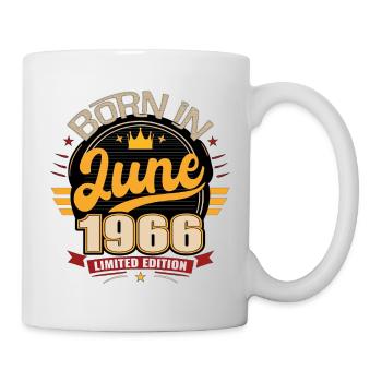 Born in June 1966 - Mug - white - Right