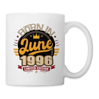 Born in June 1996 - Mug - white - Right