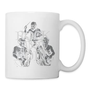 Classic Rock and Roll Philosophenband - Tasse - Weiß - Rechts