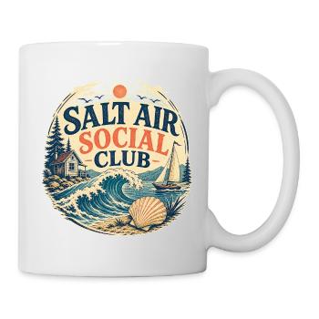 Salt Air Social Club Strandout fit - Mug - white - Right