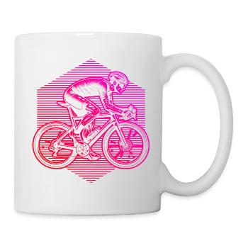 Gift idea for a road bike with road bike - Mug - white - Right
