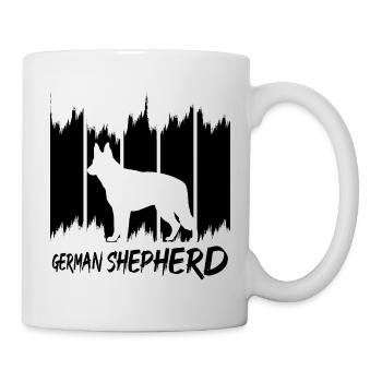 German Shepherd - Mug - white - Right