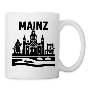 Mainz Silhouette Landmark - Mug - white - Right