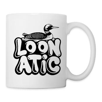 Plongeon Oiseau Aquatique - Mug blanc - blanc - Droite