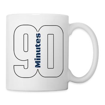 Milwaukee 90 Fettes Stadtlogo - Tasse - Weiß - Rechts