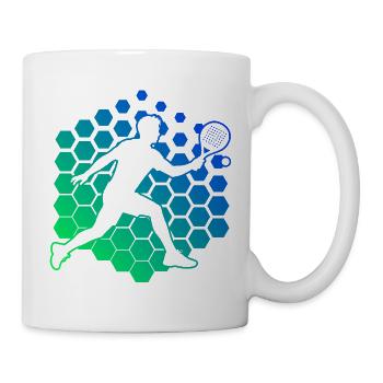 Best Padel Racket Idea for Padel Beginner Fans - Mug - white - Right