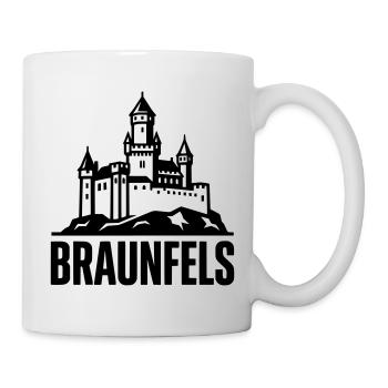 Braunfels Landmark Castle Silhouette - Mug - white - Right