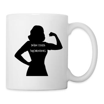 Win this morning - Mug - white - Right