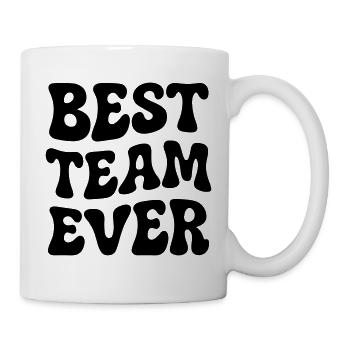Best Team ever - Mug - white - Right
