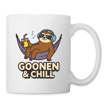 Goonen & Chill Sloth Lounge - Mug blanc - blanc - Droite