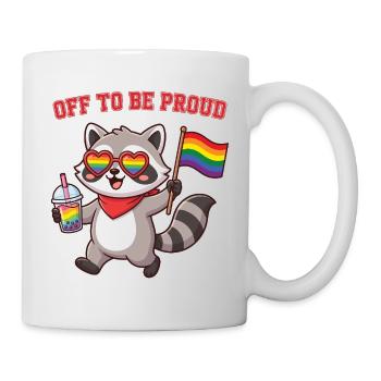 Pride Month LGBTQ - Off To Be Proud - Mug - white - Right