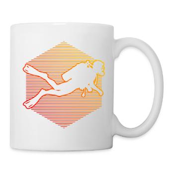 Scuba Diving Gift Idea for Underwater Adventures - Mug - white - Right