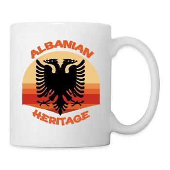 Albanian_Heritage - Tasse - Weiß - Rechts