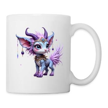 Dragon Sapphire and Tiaras - Mug - white - Right