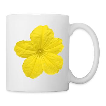 Cucumber flower - Mug - white - Right