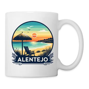 Alentejo Portugal Urlaub Erholungsreise - Tasse - Weiß - Rechts
