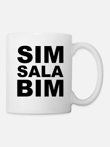 SIMSALABIM - einfach zauberhaft (Black) - Tasse - Weiß