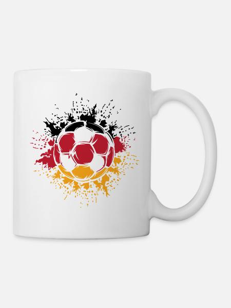 Explo_Ball_Nations - Tasse - Weiß