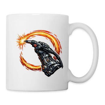 Soudeur Sparks Metal Industry Work Pride - Mug blanc - blanc - Droite