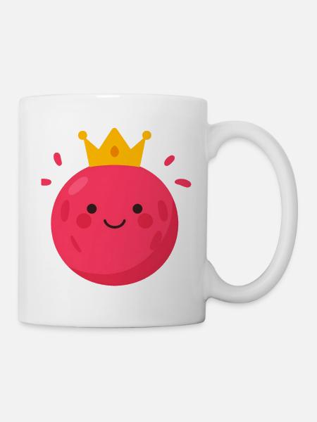 Royal Kawaii Ball Pink - Mug blanc - blanc
