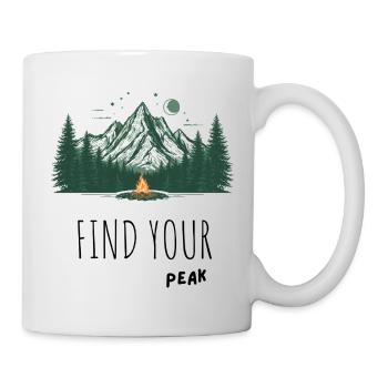 Moonlit Mountain Campfire - Mug - white - Right