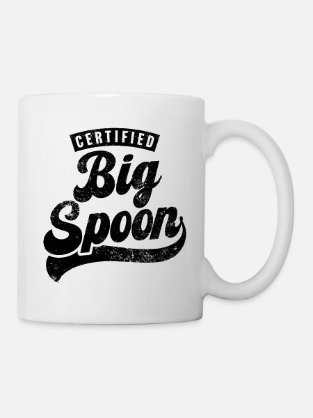Zertifizierter Big Spoon - Tasse - Weiß