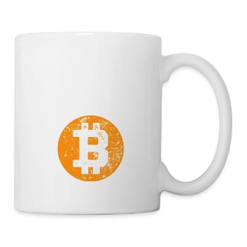Bitcoin - It's time for Plan B - Krypto Geschenk - Tasse - Weiß - Rechts