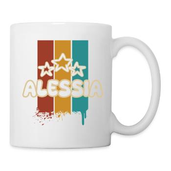Cadeau pour Alessia - Mug blanc - blanc - Droite