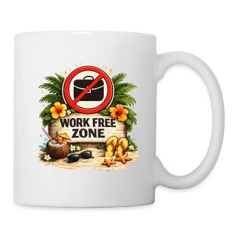 Cadeau de retraite drôle pour un collègue - Mug blanc - blanc - Droite